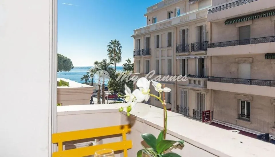 Croisette Palais Miramar Vue Mer Laterale Κάννες Διαμέρισμα